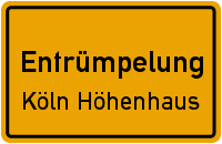 Entrümpelung Köln Höhenhaus